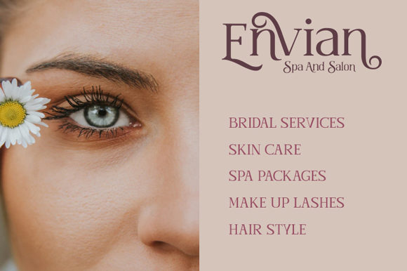Shavina Font PNG with transparent background - Preview 5