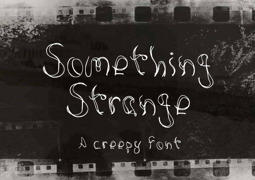 Something Strange preview: multi-layered thin scratchy strokes