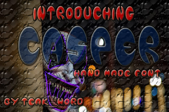 Casper Font - Preview 1