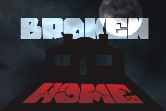 Cracked Stone Font - Preview 3
