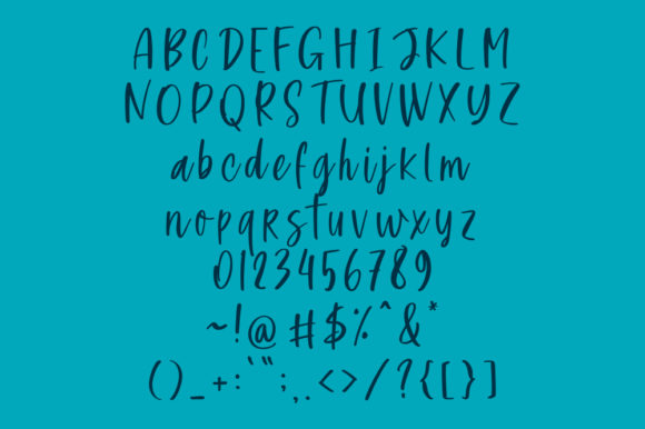 Glamkilla Font PNG with transparent background - Preview 3