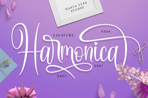 Harmonica Font - Preview 1