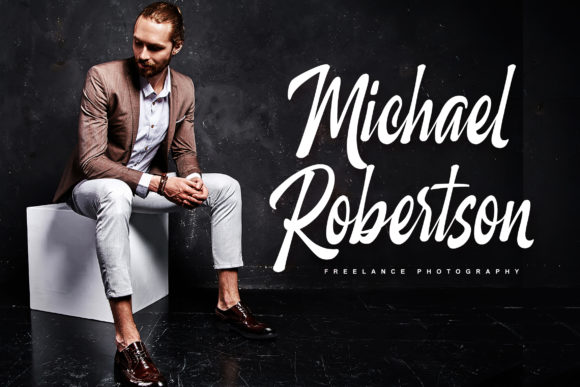 Marchlike Font PNG with transparent background - Preview 5
