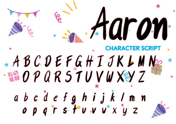 Aaron Font - Preview 2
