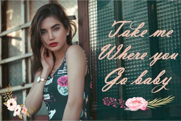 Alyssa Ghazali Font - Preview 4