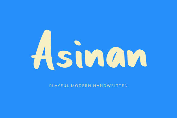 Asinan Font - Preview 1