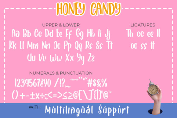 Honey Candy Font - Preview 5