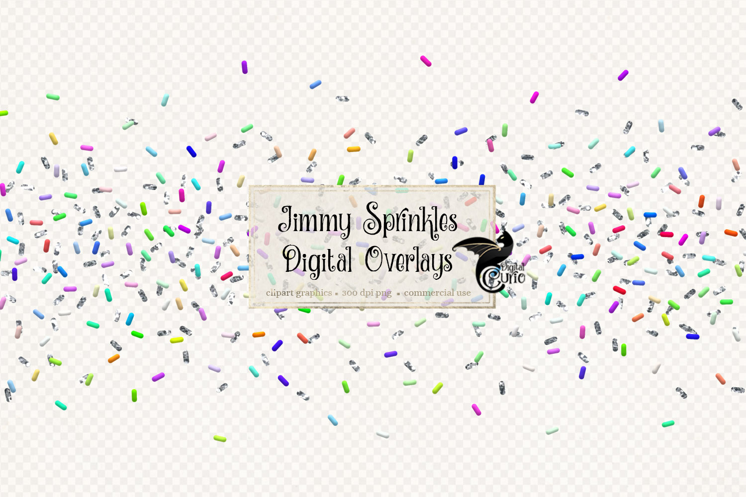 Jimmy Sprinkle Confetti Overlays