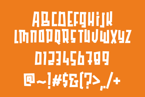 Qubiko Font PNG with transparent background - Preview 6
