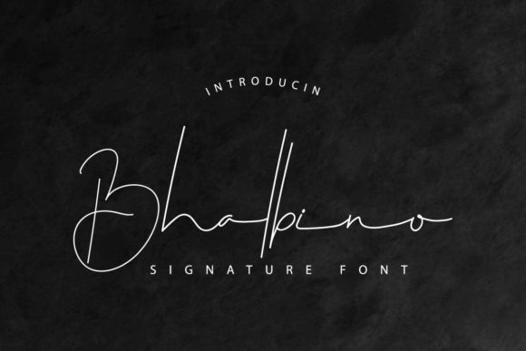 Bhalbino Font - Preview 1