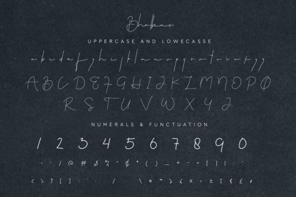 Bhalbino Font - Preview 5