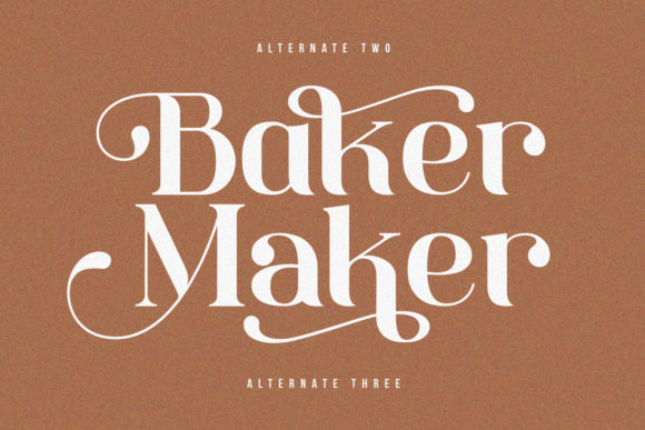 Deronic Font - Preview 2