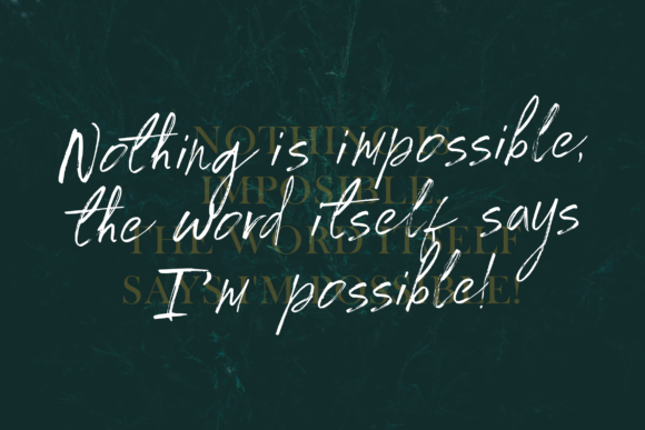 Portlame Font PNG with transparent background - Preview 2