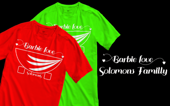 Barbie Love Font - Preview 2