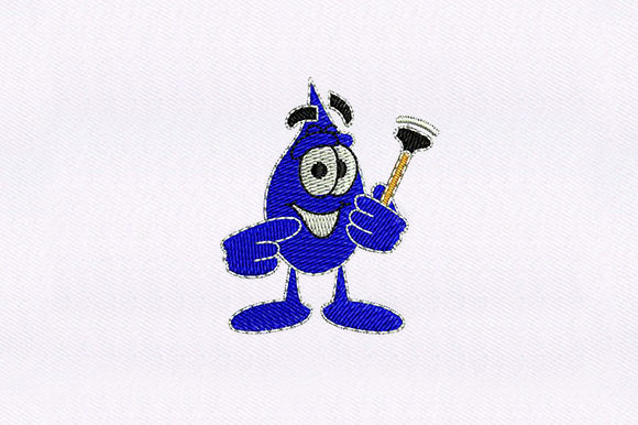 Blue Droplet