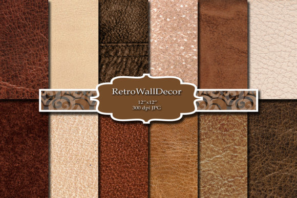 Digital Leather Background