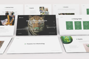 Zoo Google Slides Template Graphic by formatikastd · Creative Fabrica
