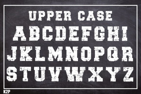 Baseball Font - Preview 3