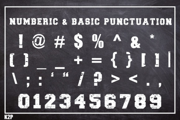 Baseball Font - Preview 4
