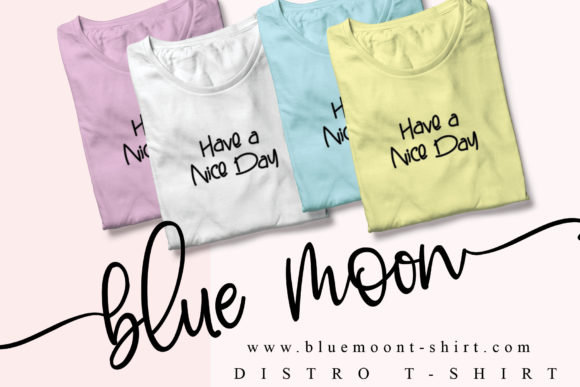 Bluettelli Font - Preview 2