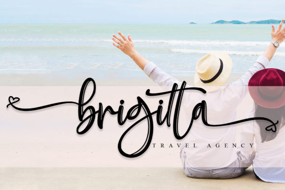 Bluettelli Font - Preview 3