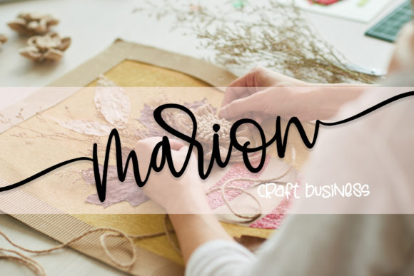 Bluettelli Font - Preview 4