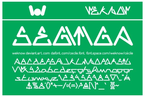 Cecile Font - Preview 1