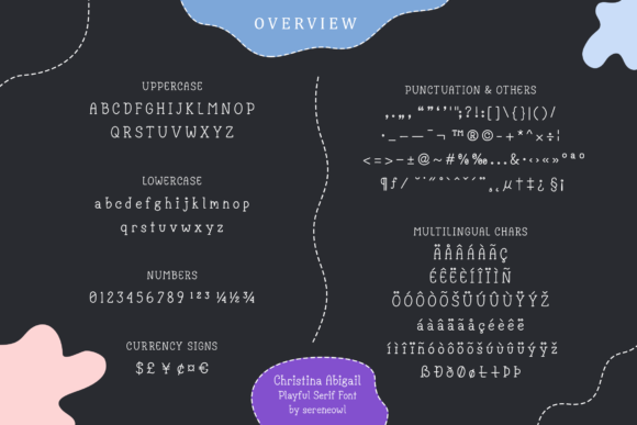 Christina Abigail Font - Preview 2
