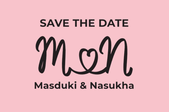 Couple Font - Preview 1