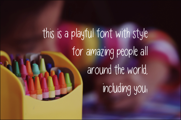 Creayon Font - Preview 1