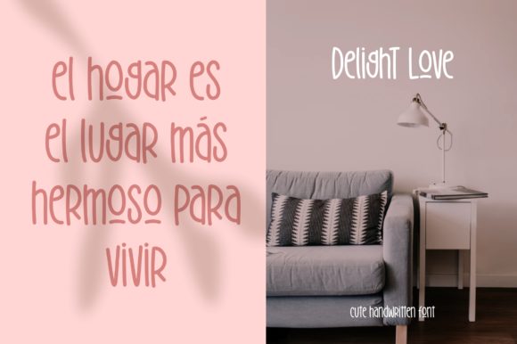 Delight Love Font - Preview 6