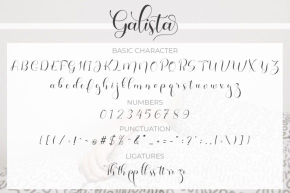 Galista Font - Preview 2