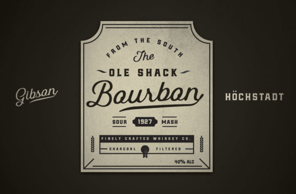 Gibson Font - Preview 1