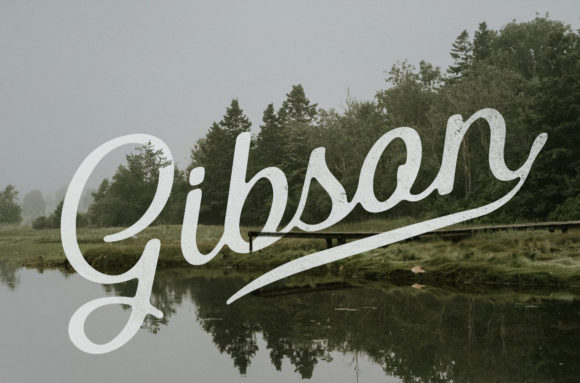 Gibson Font - Preview 3