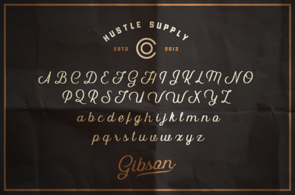Gibson Font - Preview 5