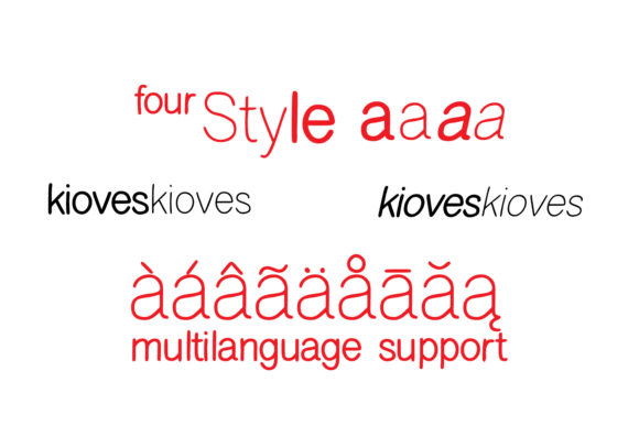 Kioves Font - Preview 2