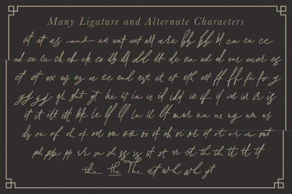 Kosakatta Font PNG with transparent background - Preview 2