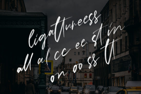 Lovers Brooks Font PNG with transparent background - Preview 6