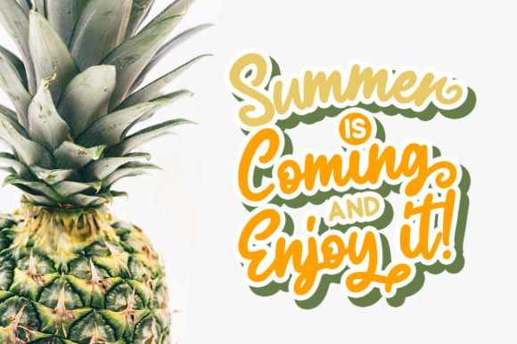 Regitta Font font preview - 4