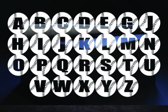Baseball  Font - Preview 1