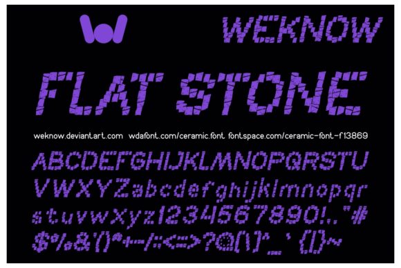 Ceramic Font - Preview 1