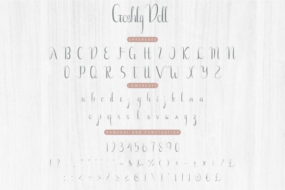 Goshty Doll Font - Preview 4