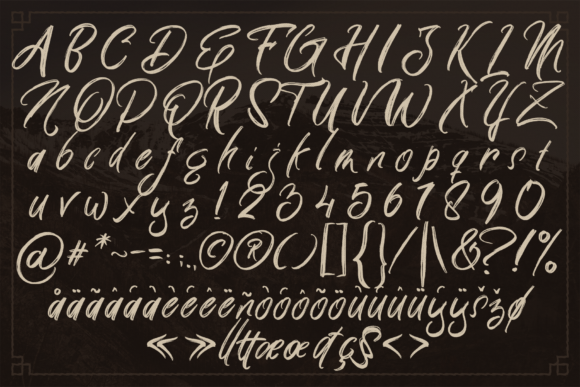 Hustle Bustle Font - Preview 1