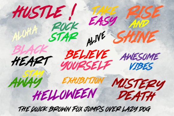 Angel Fire Font PNG with transparent background - Preview 2
