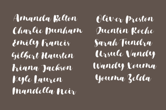 Brownies Sugar Font - Preview 6