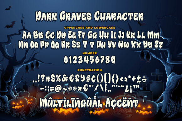 Dark Graves Font - Preview 6
