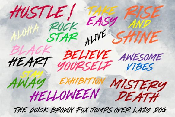 Destroya Font - Preview 2