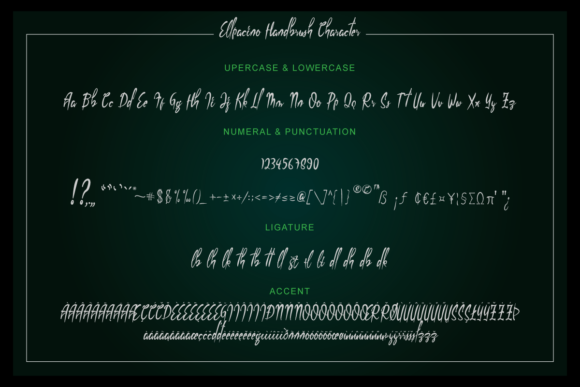 Ellpacino Handbrush Font - Preview 5