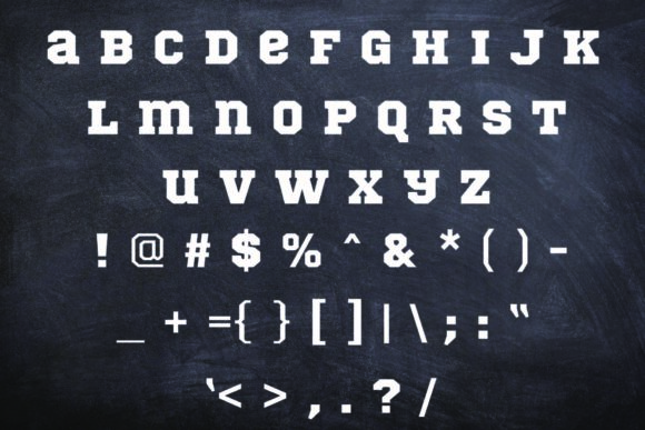 Football Lace Font - Preview 2