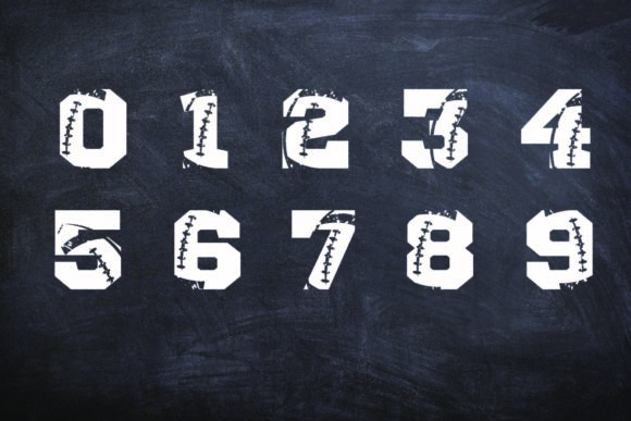Football Lace Font - Preview 3